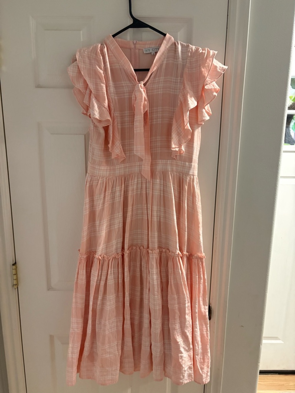 Women’s Ivy City Co Pink Ruffle Tiered Dress